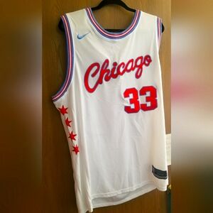 Chicago bulls scottie pippen city edition basketball Jersey 2XL